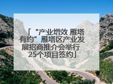 “产业增效 雁塔有约”雁塔区产业发展招商推介会举行 25个项目签约