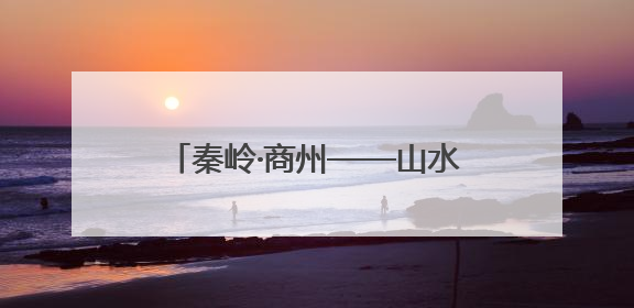 秦岭·商州——山水人文邀天下，商州区委副书记、区长支朝奇推介5个重点招商项目