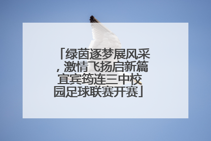 绿茵逐梦展风采，激情飞扬启新篇 宜宾筠连三中校园足球联赛开赛
