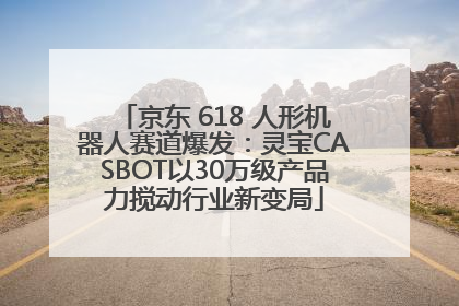 京东 618 人形机器人赛道爆发：灵宝CASBOT以30万级产品力搅动行业新变局
