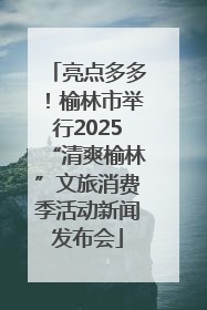 亮点多多！榆林市举行2025“清爽榆林”文旅消费季活动新闻发布会