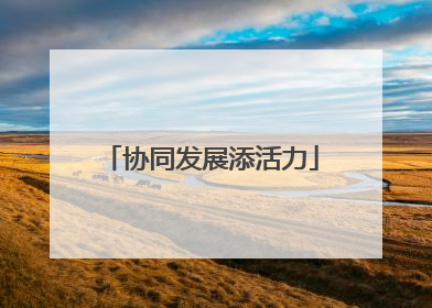 协同发展添活力