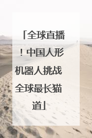 全球直播！中国人形机器人挑战全球最长猫道