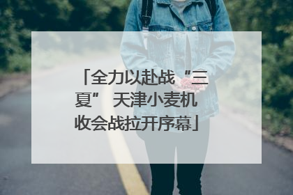 全力以赴战“三夏” 天津小麦机收会战拉开序幕