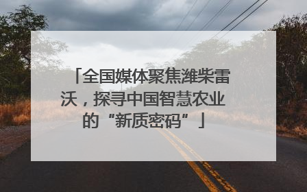 全国媒体聚焦潍柴雷沃，探寻中国智慧农业的“新质密码”