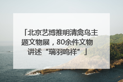 北京艺博推明清禽鸟主题文物展，80余件文物讲述“瑞羽鸣祥”
