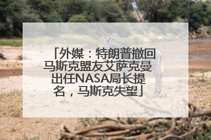 外媒：特朗普撤回马斯克盟友艾萨克曼出任NASA局长提名，马斯克失望