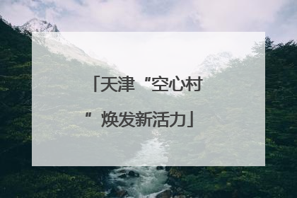 天津“空心村”焕发新活力