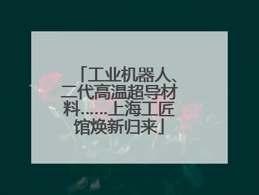 工业机器人、二代高温超导材料……上海工匠馆焕新归来