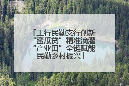工行民勤支行创新“蜜瓜贷”精准滴灌“产业田”全链赋能民勤乡村振兴