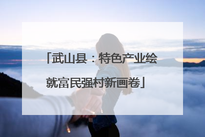 武山县：特色产业绘就富民强村新画卷