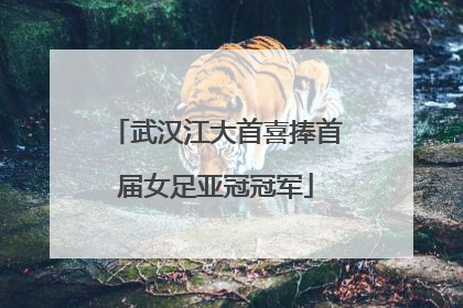 武汉江大首喜捧首届女足亚冠冠军