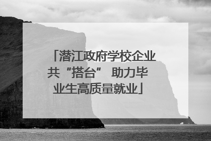 潜江政府学校企业共“搭台” 助力毕业生高质量就业