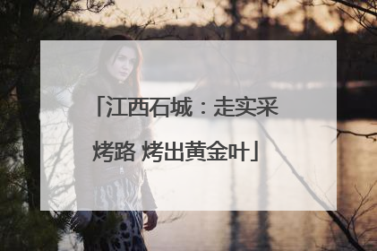 江西石城：走实采烤路 烤出黄金叶