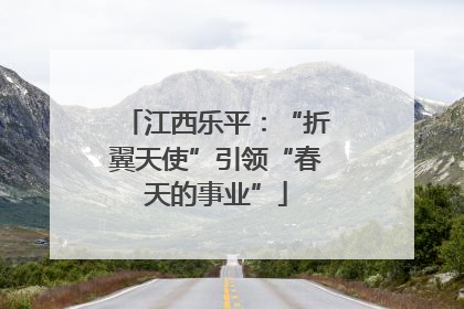 江西乐平：“折翼天使”引领“春天的事业”