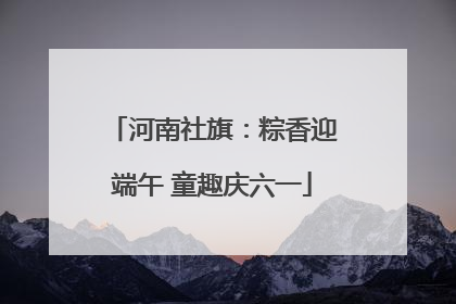 河南社旗：粽香迎端午 童趣庆六一