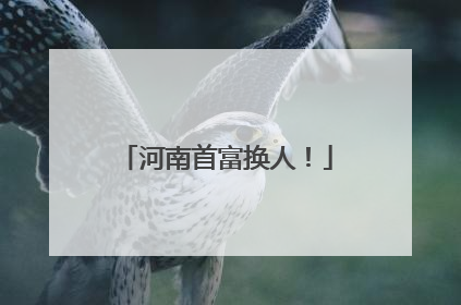 河南首富换人！