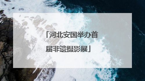 河北安国举办首届非遗摄影展