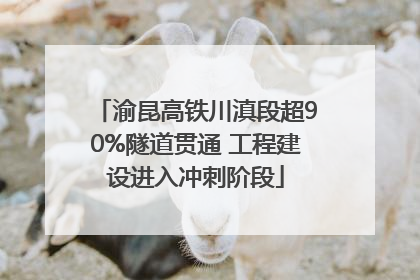 渝昆高铁川滇段超90%隧道贯通 工程建设进入冲刺阶段