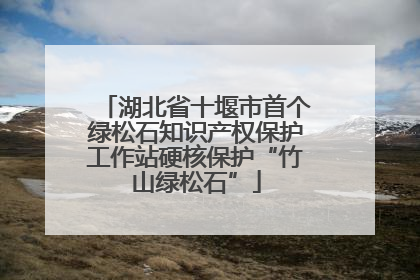 湖北省十堰市首个绿松石知识产权保护工作站硬核保护“竹山绿松石”