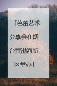 芭蕾艺术分享会在烟台黄渤海新区举办
