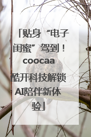 贴身“电子闺蜜”驾到！coocaa酷开科技解锁AI陪伴新体验