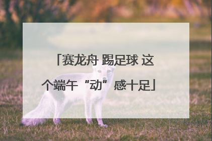 赛龙舟 踢足球 这个端午“动”感十足