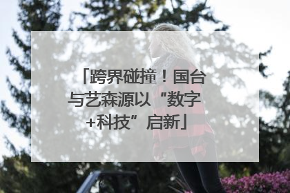 跨界碰撞！国台与艺森源以“数字+科技”启新