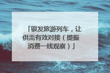 银发旅游列车，让供需有效对接（提振消费一线观察）