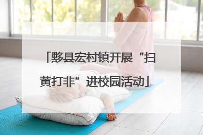 黟县宏村镇开展“扫黄打非”进校园活动