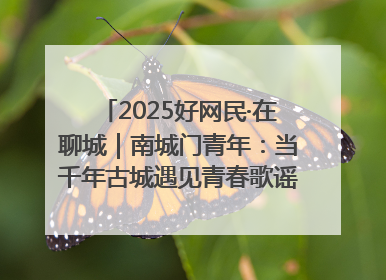 2025好网民·在聊城｜南城门青年：当千年古城遇见青春歌谣 一湖碧水见证的“聊城式浪漫”