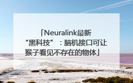 Neuralink最新“黑科技”：脑机接口可让猴子看见不存在的物体